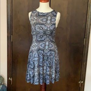 American Eagle paisley soft and sexy cutout dress